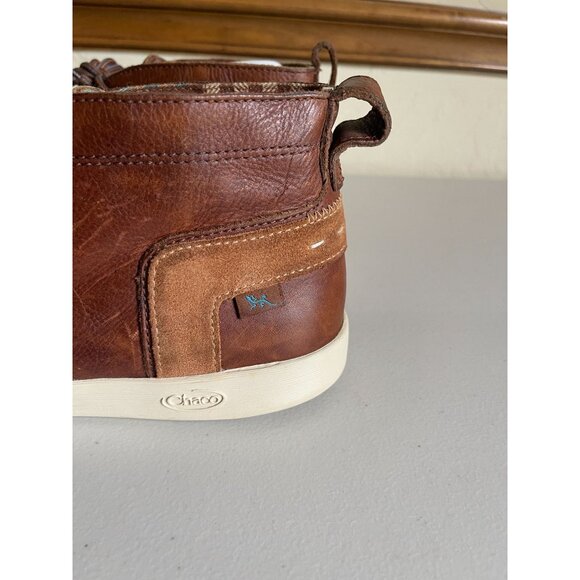 Chaco Men's Davis Mid Leather Boot Lace Up Round Toe US 10 - Picture 7 of 11